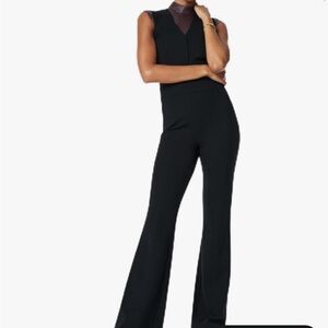 Spanx Womens The Perfect Sleeveless Jumpsuit Size‎ Large Black Smoothing NEW NWT